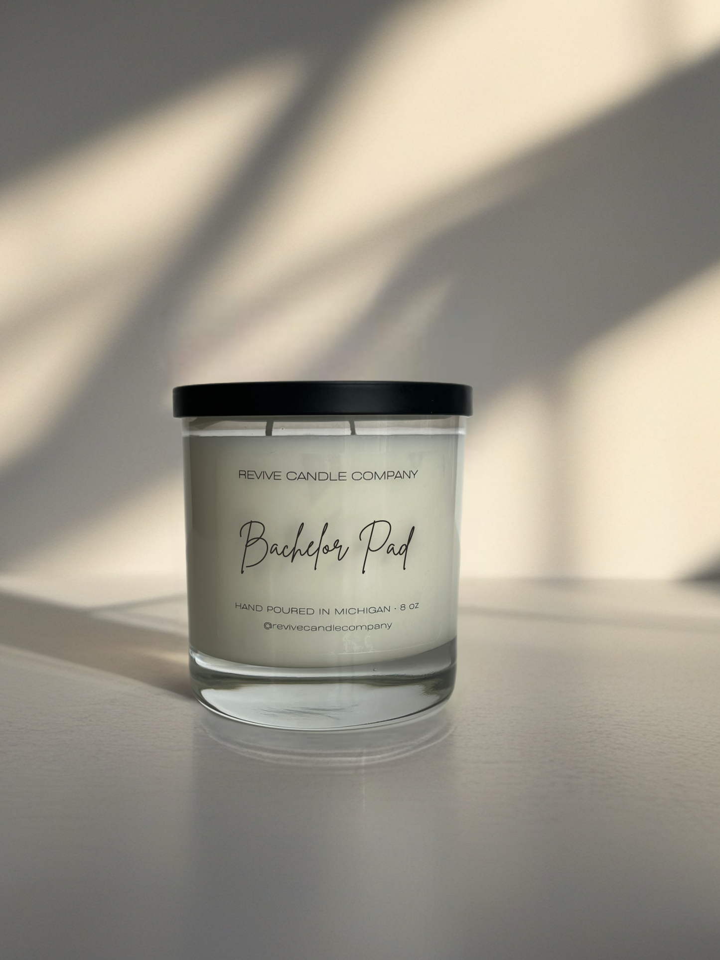 Clear Cotton Wick Candles 8 oz - The Summer Collection