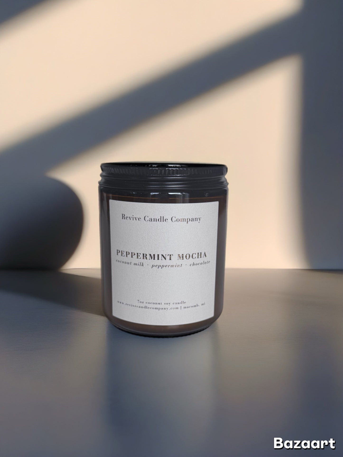 Amber Crackling Wooden Wick Candles 7 oz - The Winter Collection