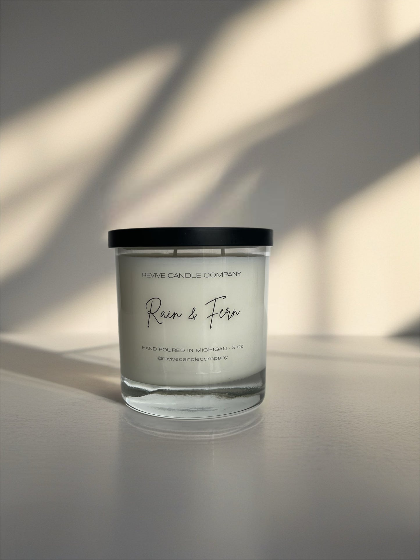 Clear Cotton Wick Candles 8 oz - The Summer Collection